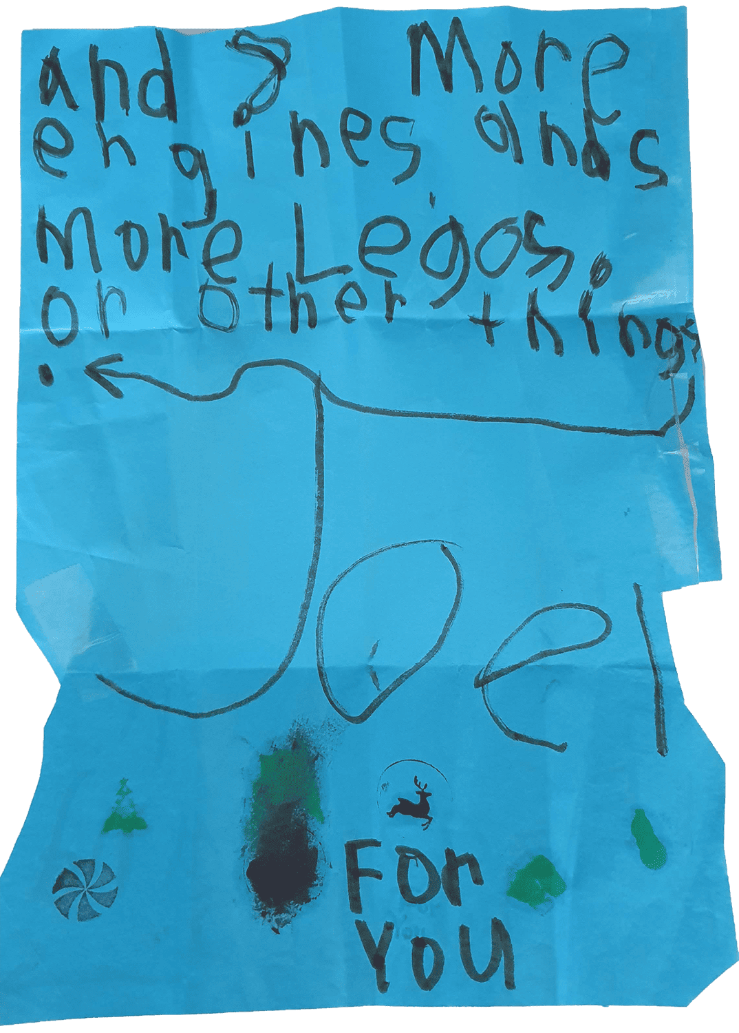 Letters to Santa - Even more engines please Santa