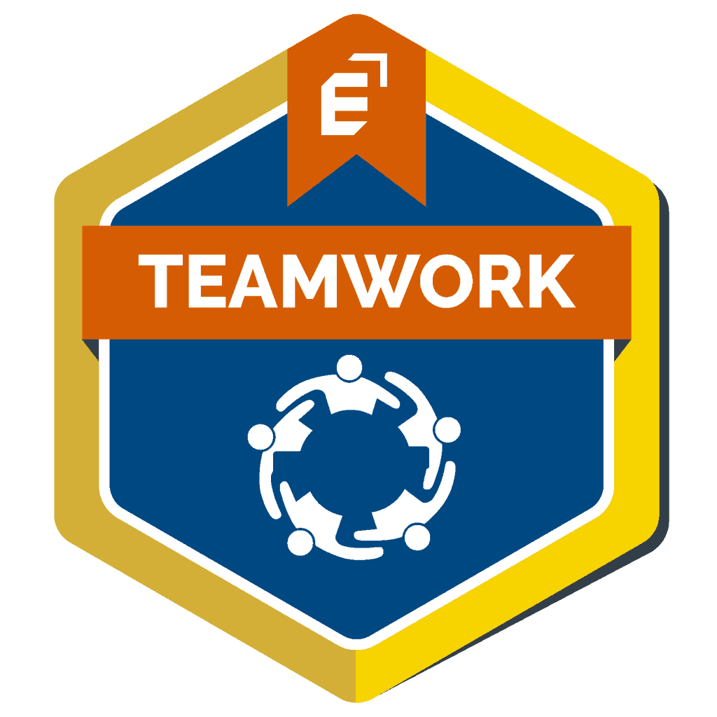 Teamwork Digital Badge Example