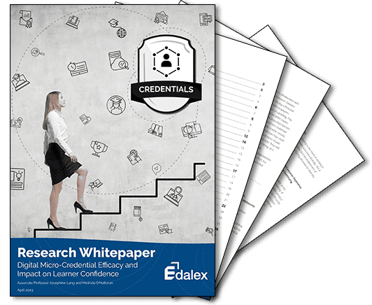 Edalex-Research-Whitepaper-Digital-Micro-Credential-Efficacy-and-Impact-on-Learner-Confidence-Discussion-Paper-Fanned-Pages-