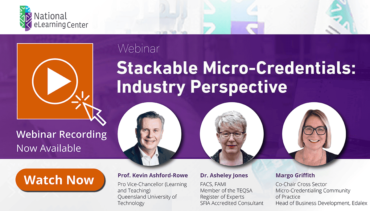 WEBINAR RECORDING: Stackable Micro-Credentials - Industry Perspective