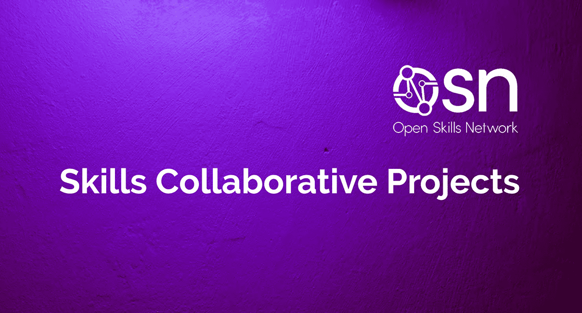 Edalex selected for multiple OSN Skill Collaboratives to explore rich skill descriptors (RSD) and skills framework alignment