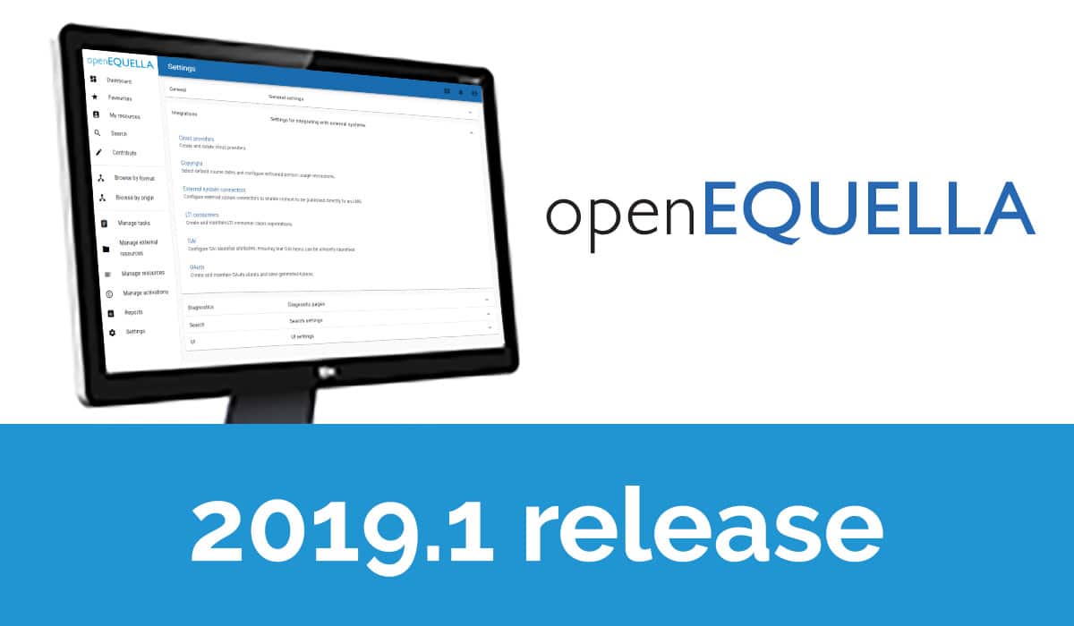 openEQUELLA 2019.1 released