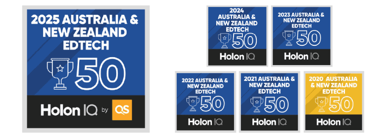 Edalex Awards - HolonIQ ANZ EdTech 2020-2024 - 50 edTech