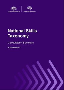 National Skills Taxonomy Summary - Nov 2024