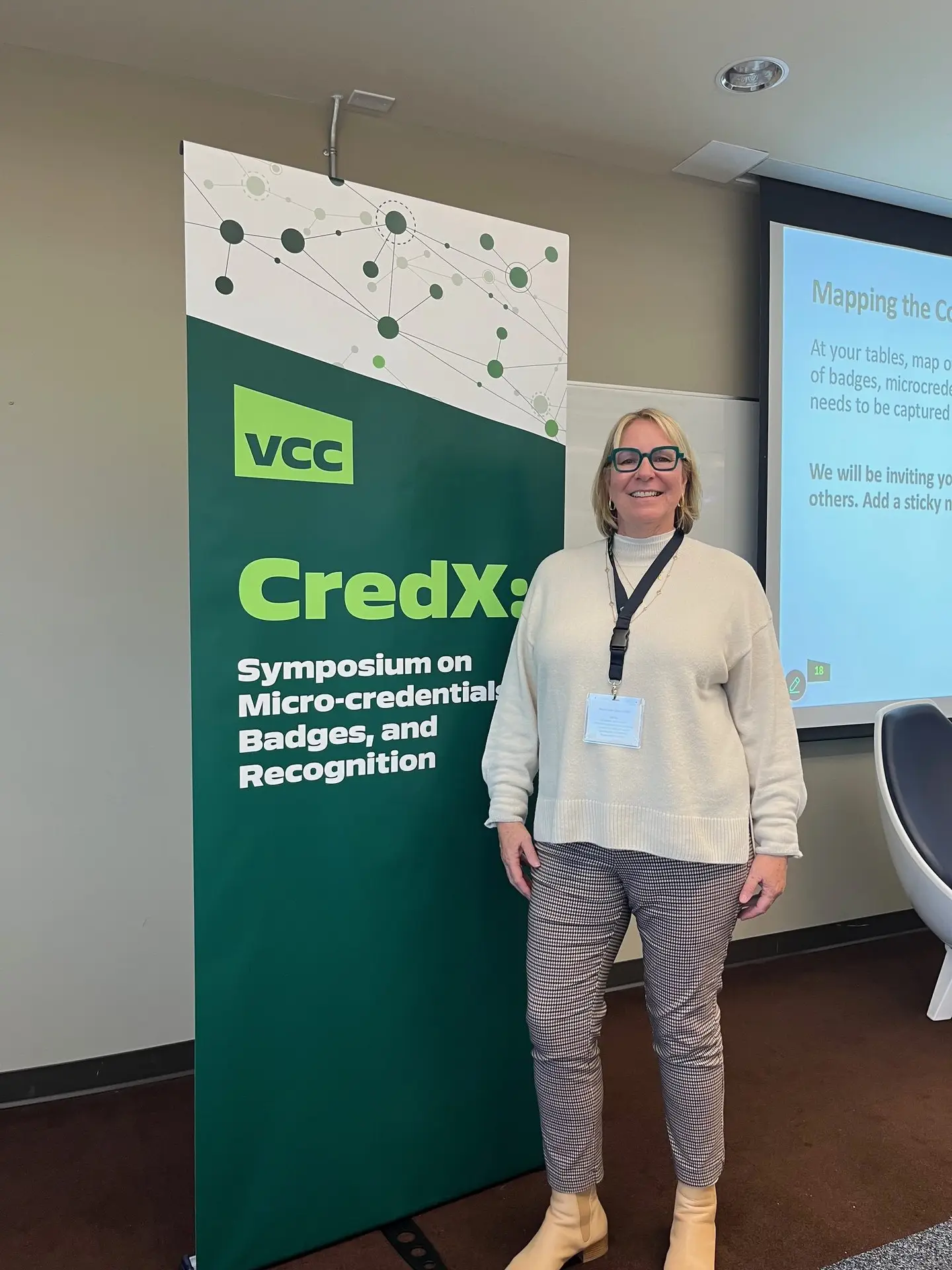 Margo Griffith at CredX-Symposium VCC 2025