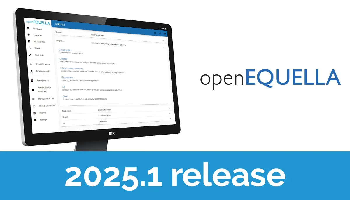 openEQUELLA 2025.1 Release