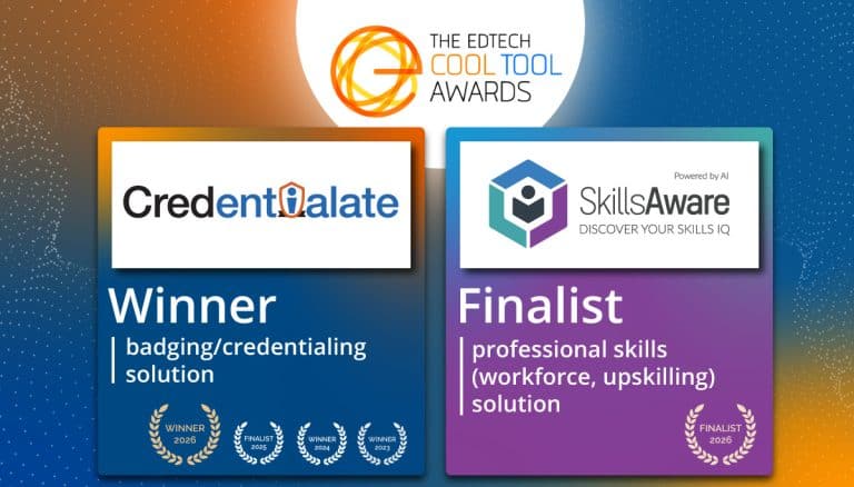 Edalex Celebrates Double Recognition at 2026 EdTech Cool Tool Awards: Credentialate Named Winner and SkillsAware a Finalist